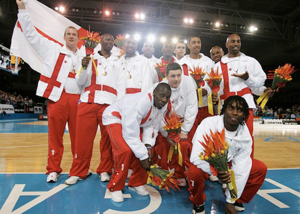 England National Team after winning the Bronze in Melbourne. 2006